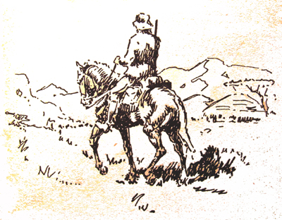 Bild Reiter von Uli Aschenborn